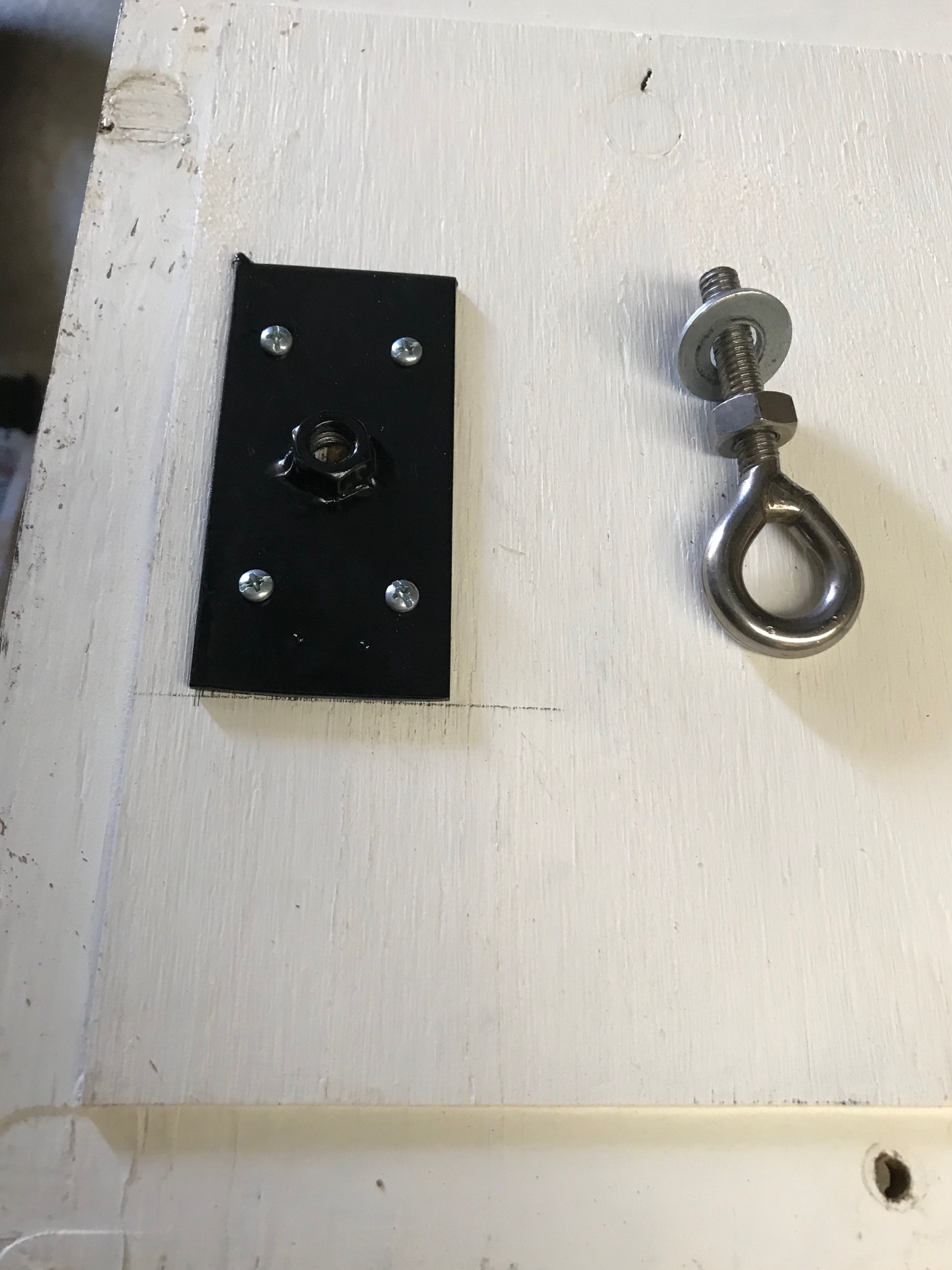 Underside of timber floor