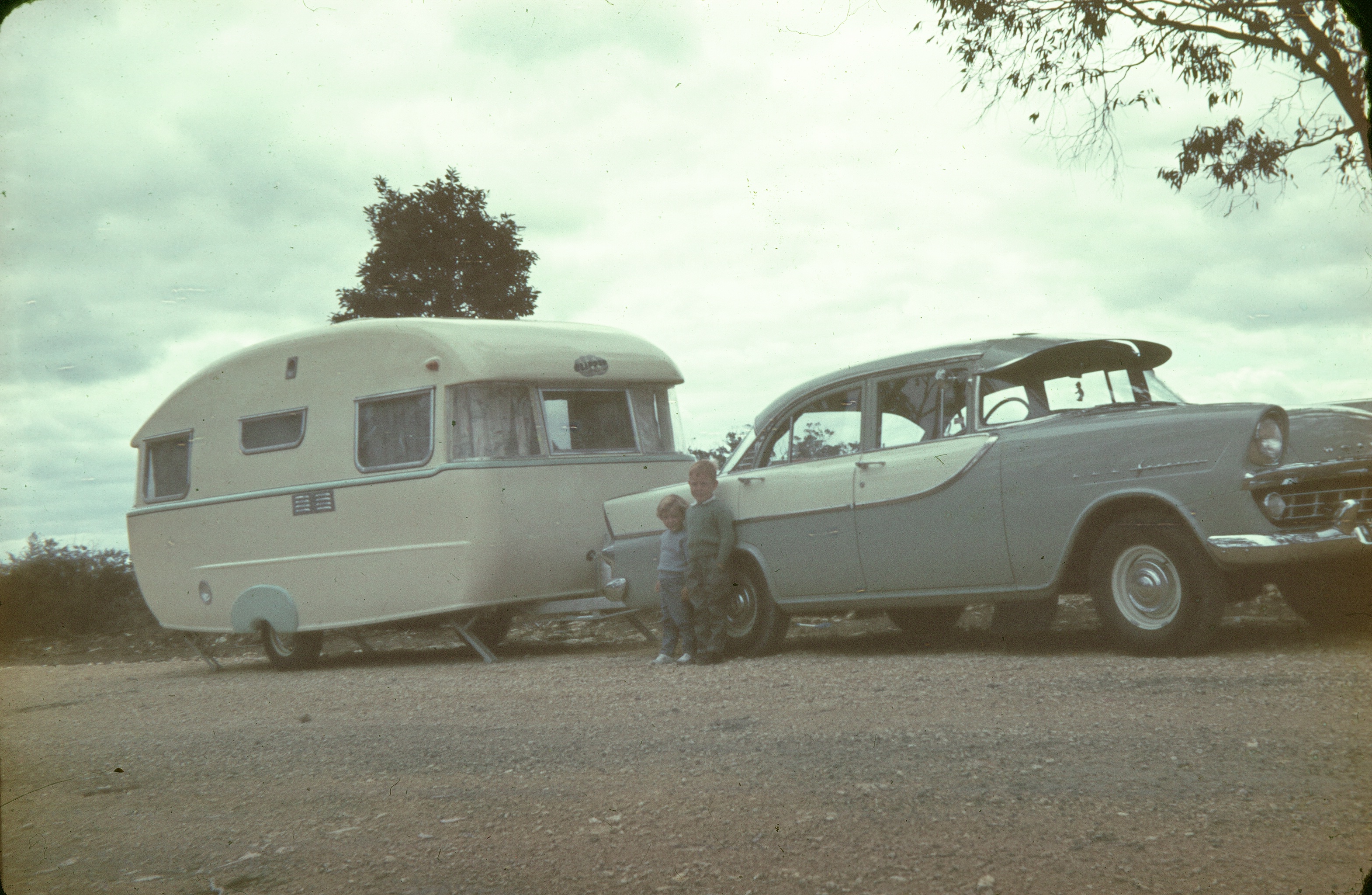 Dad hired a caravan for a family holiday c1963
