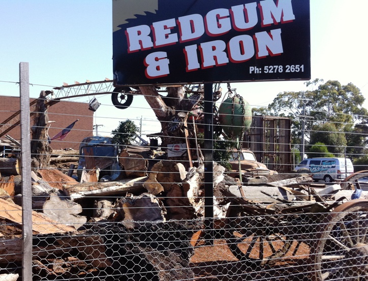 That crazy metal yard again