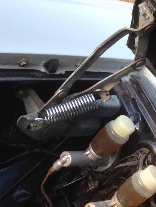 New bonnet springs