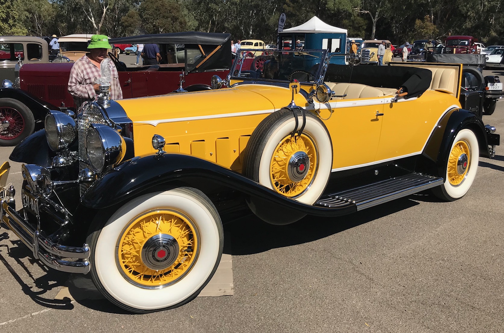 Wow, Packard straight 8, specs above