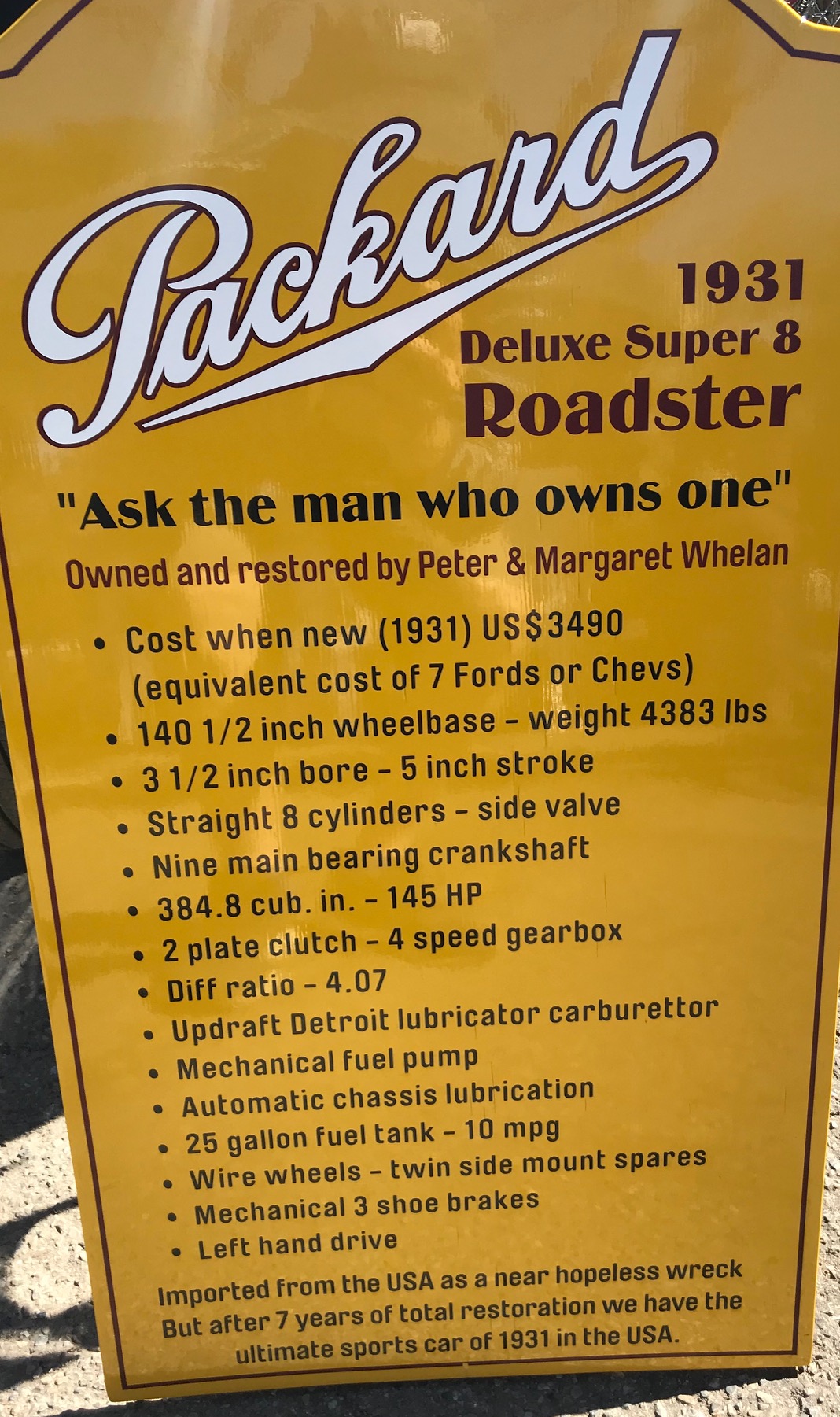 Very impressive specifications